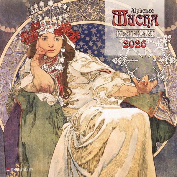 Kalender 2026Alphonse Mucha(Vorverkauf)