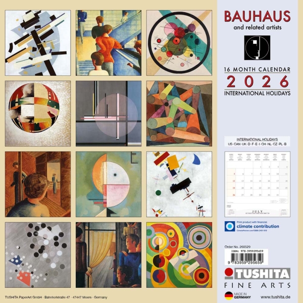 Kalender 2026Bauhaus(Vorverkauf)