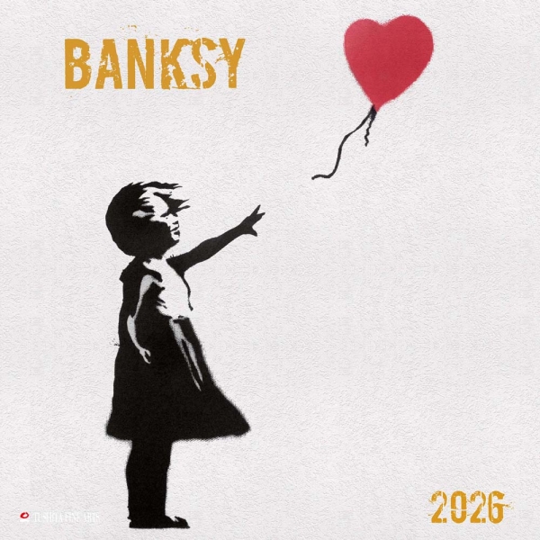 Kalender 2026Banksy(Vorverkauf)