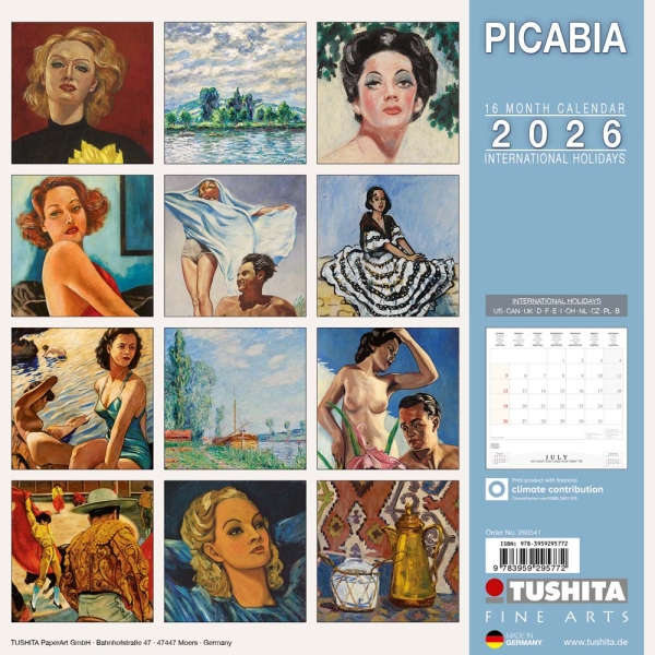 Kalender 2026Francis Picabia(Vorverkauf)