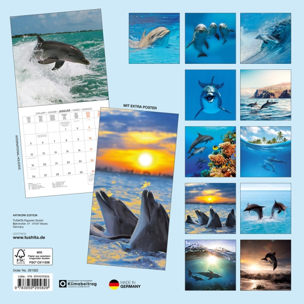 Kalender 2026Delfine