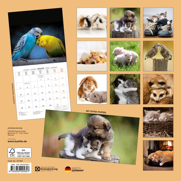 Kalender 2026Kleine Freunde