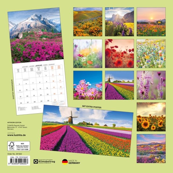 Kalender 2026Blumen