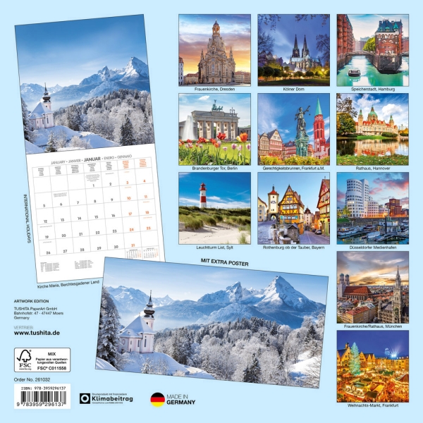 Kalender 2026Deutschland