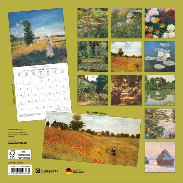 Kalender 2026Claude Monet