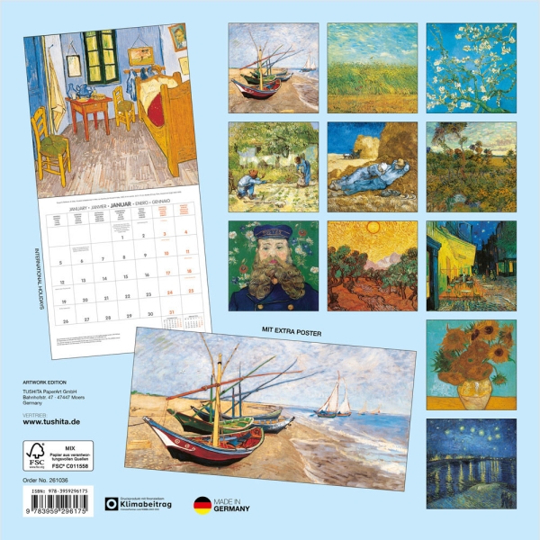 Kalender 2026Vincent van Gogh