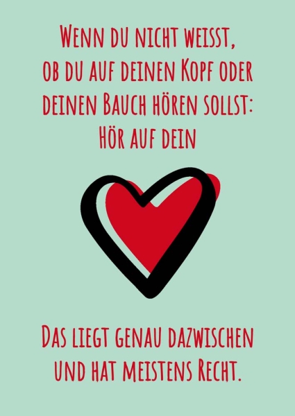 Postkarte – Wenn Du nicht weisst ... Postkarte – Wenn Du nicht weisst ...