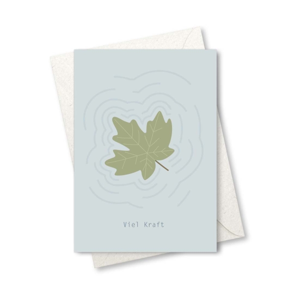 Klappkarte – Viel Kraft
