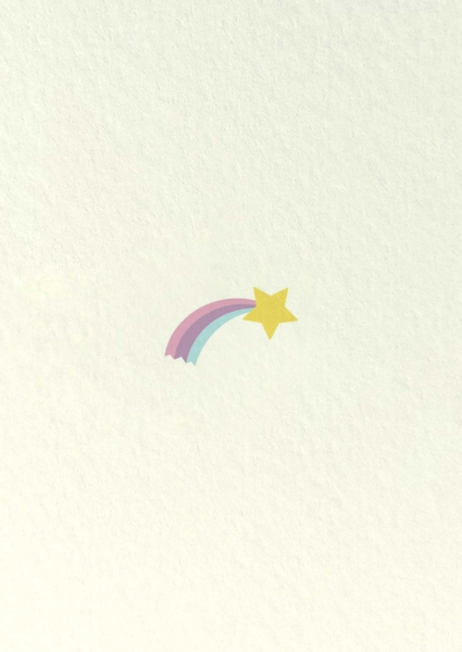 Postkarte – Sternschnuppe