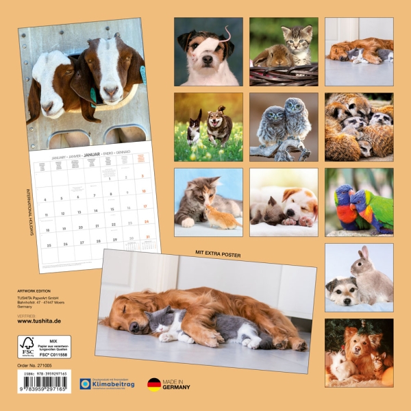 Kalender 2027Kleine Freunde