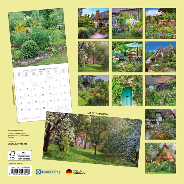 Kalender 2027Bauerngarten