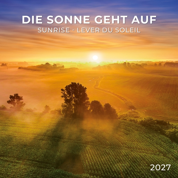 Kalender 2027Die Sonne geht auf