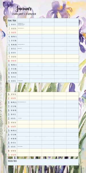 Kalender 2027Organizer / Familienplaner