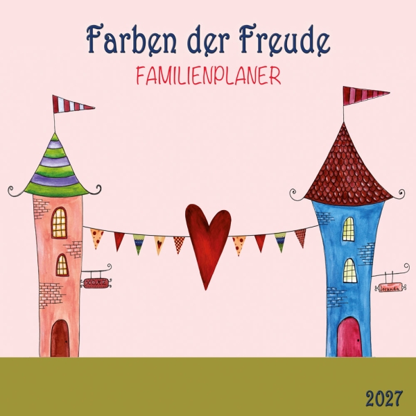 Kalender 2027Farben der Freude – Familienplaner