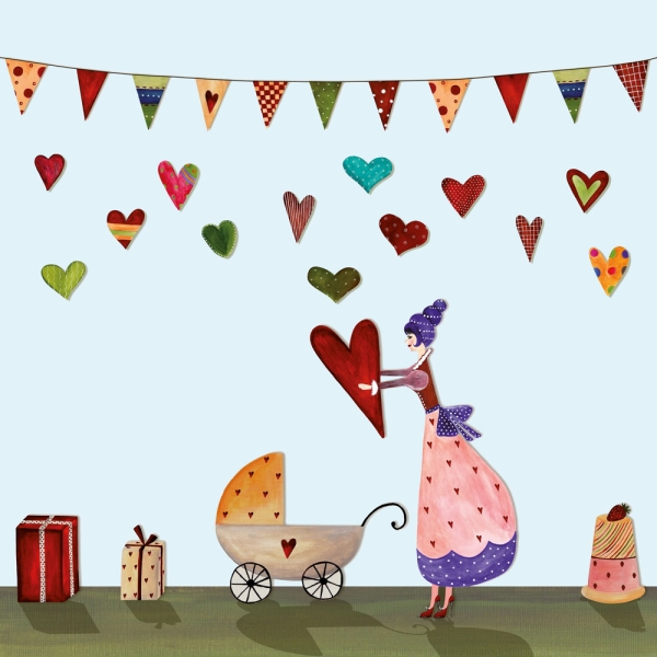 Kalender 2027Farben der Freude – Familienplaner