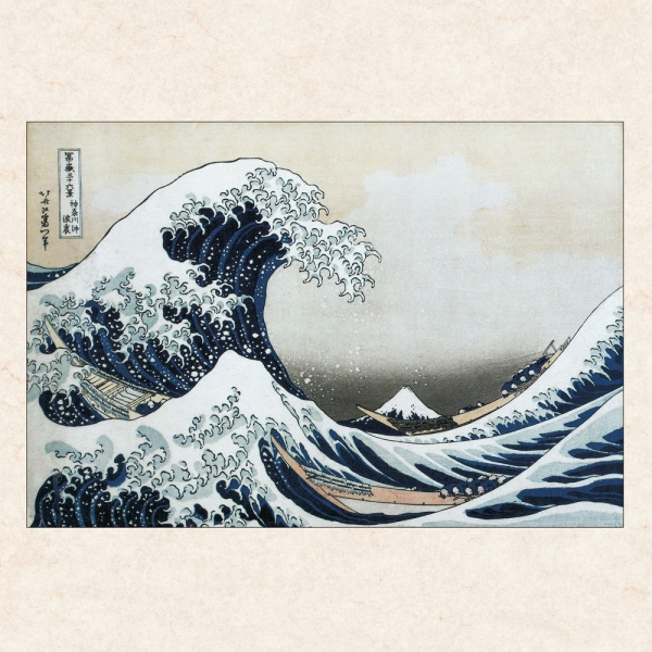 Kalender 2027Hokusai – Japanese Woodblock Printing