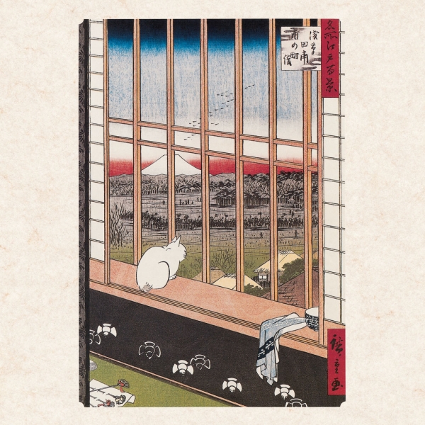 Kalender 2027Hiroshige – Japanese Woodblock Printing
