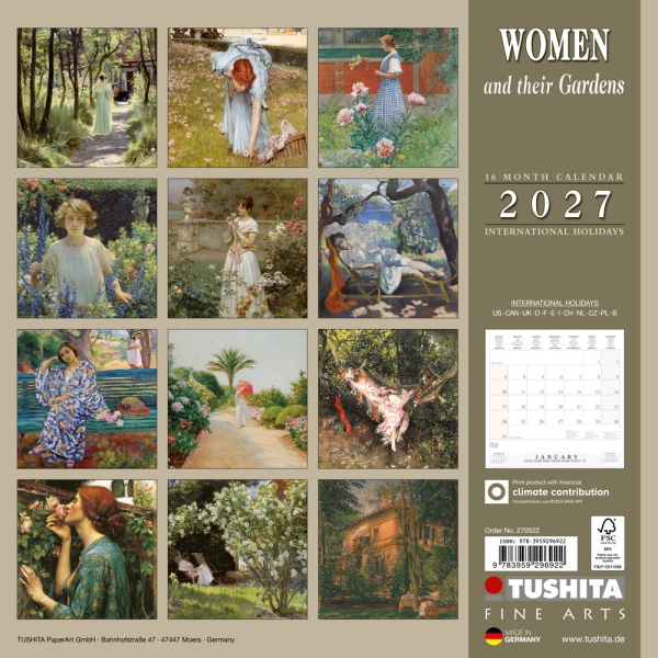 Kalender 2027Women and their Gardens