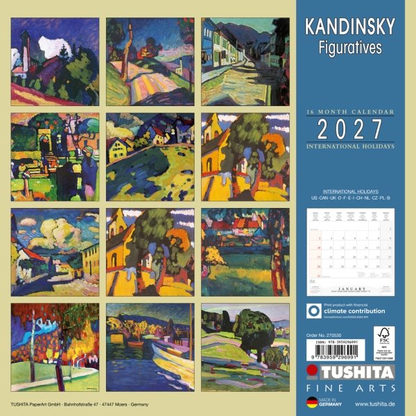 Kalender 2027Wassily Kandinsky – Figuratives