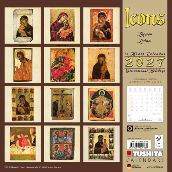 Kalender 2027Icons