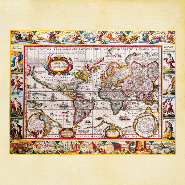 Kalender 2027Antique Maps