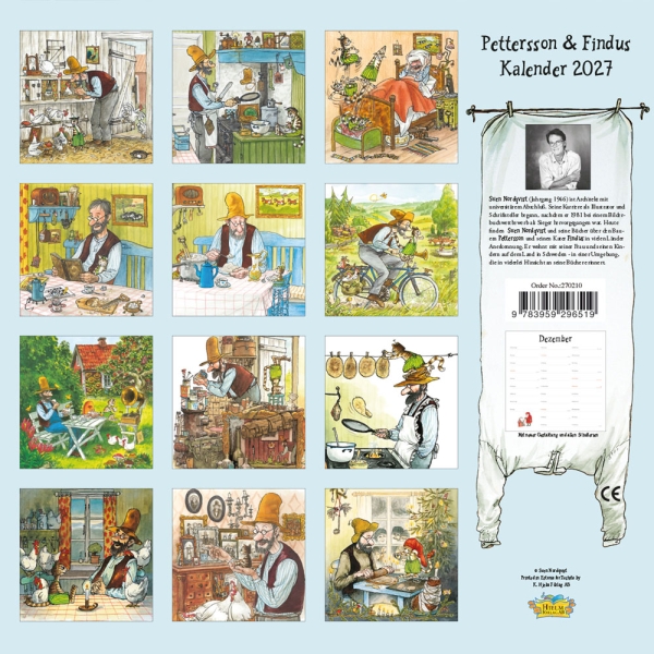 Kalender 2027Pettersson & Findus