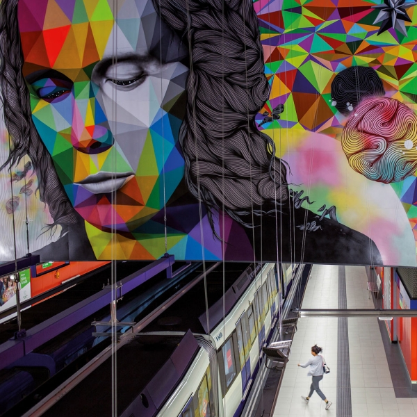 Kalender 2027Subway Station