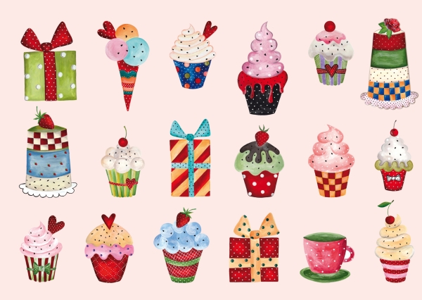 Postkarte – Farben der Freude 7/12