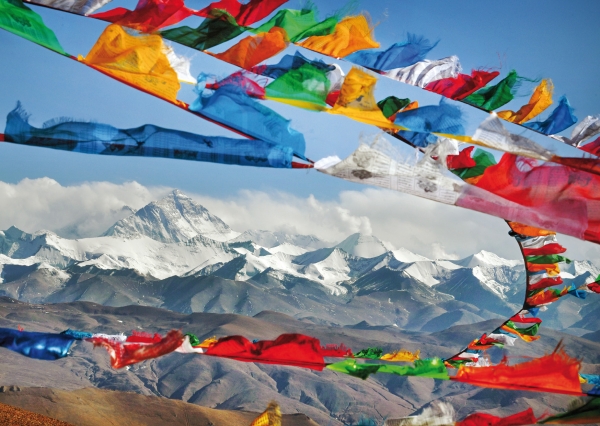 Postkarte – Mount Everest