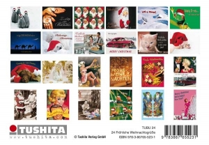 Postkartenbuch – 24 fröhliche Weihnachtsgrüße