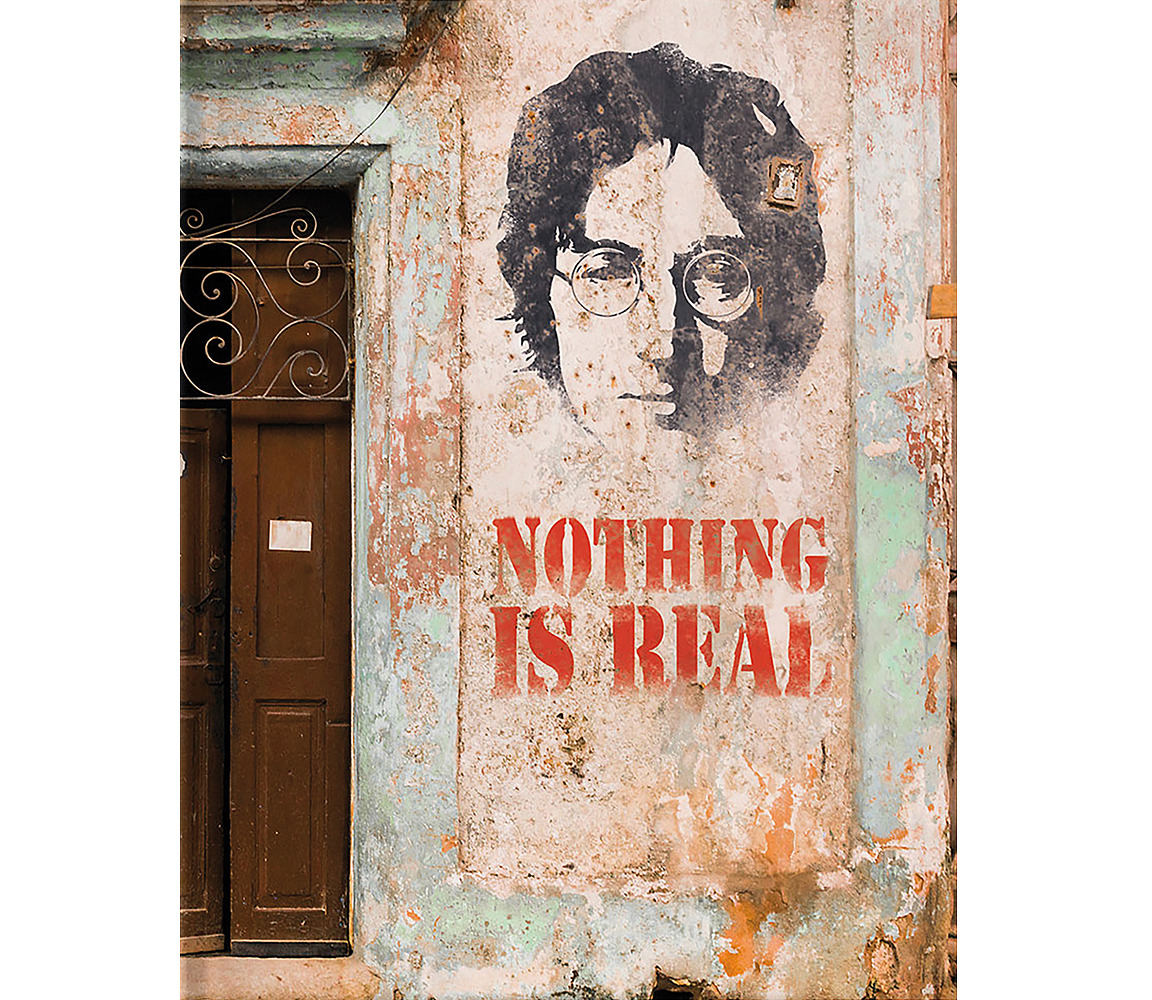 Lennon Streetart - Nothing is real