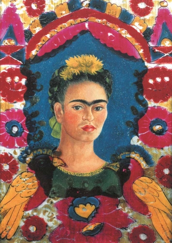 Frida Kahlo - Self-Portrait The Frame