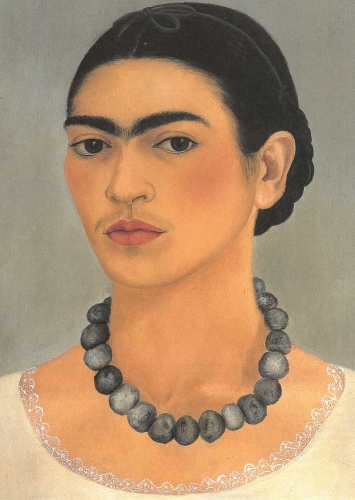 Frida Kahlo - Self-Portrait with Necklace