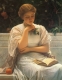 Blankbook – Charles Edward Perugini, Girl Reading 1878 (Auslaufartikel)