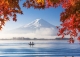 Postkarte - Autumn at Mt.Fuji