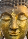 Postkarte – Golden Buddha Face