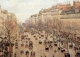 Postkarte Camille Pissarro - Boulevard Montmartre