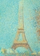 Postkarte Georges Seurat - Der Eiffelturm