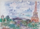 Postkarte - Raoul Dufy, La tour Eifel