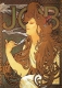 Postkarte Alphonse Mucha - Job
