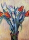 Postkarte Claude Monet - Tulpen