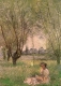 Postkarte Claude Monet - Women under the willows