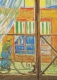 Postkarte Vincent van Gogh - Metzgerei, durch ein Fenster gesehen