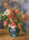 Postkarte Pierre-Auguste Renoir - Vase of Flowers