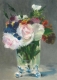 Postkarte Édouard Manet - Blumen in einer Kristalvase