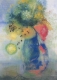 Postkarte Odilon Redon - Blumenstrauß in einer Vase
