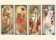 Postkarte A.M. Mucha - The Seasons