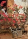 Postkarte Childe Hassam - Geraniums