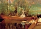 Postkarte John Singer Sargent - The Boating Party