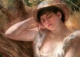 Postkarte Pierre Auguste Renoir - The Sleeper